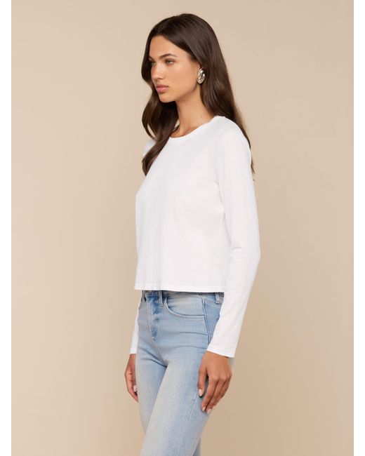 L'Agence Blue Rojene Cotton T-Shirt