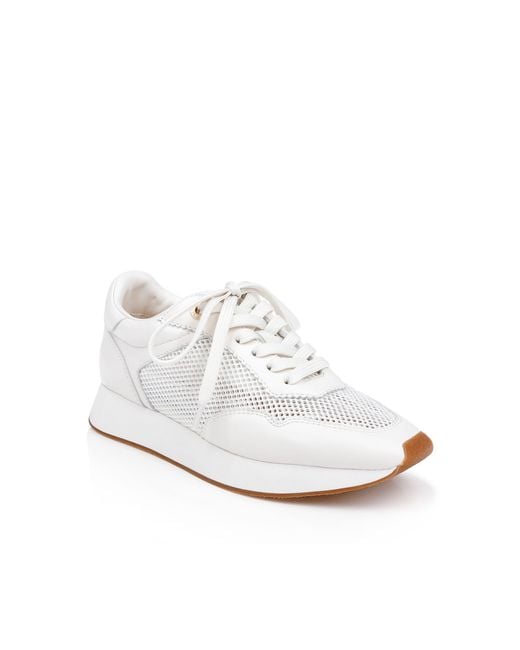 L'Agence White Deepa Platform Sneaker