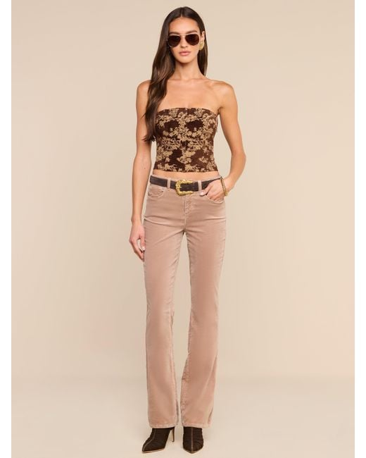 L'Agence Natural Paulette Corset Top