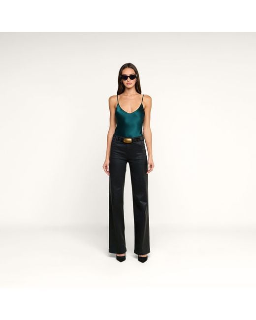 L'Agence Green Lexi Silk Camisole