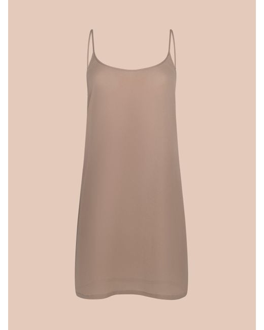 L'Agence Natural Raye Slip Lining Dress
