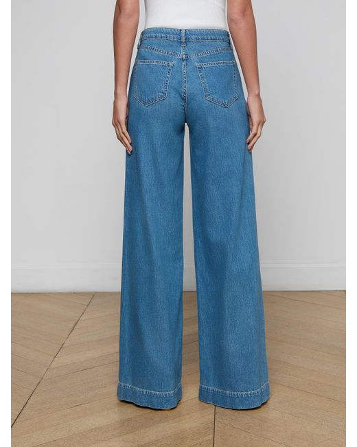 Jean Large Sandy L'Agence en coloris Blue