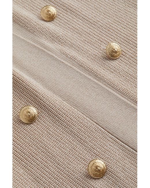 Cardigan Croisé Noé En Pécan L'Agence en coloris Natural