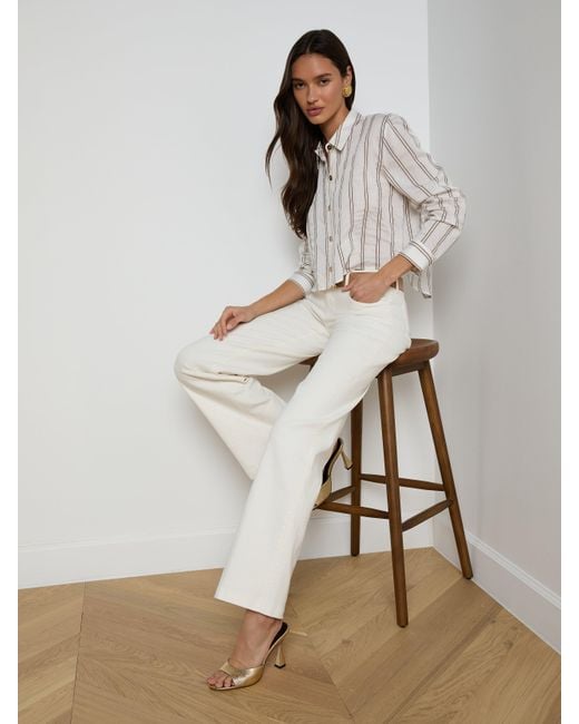 L'Agence Gray Cosette Shirt