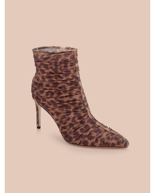 L'Agence Brown Fulton Mesh Bootie