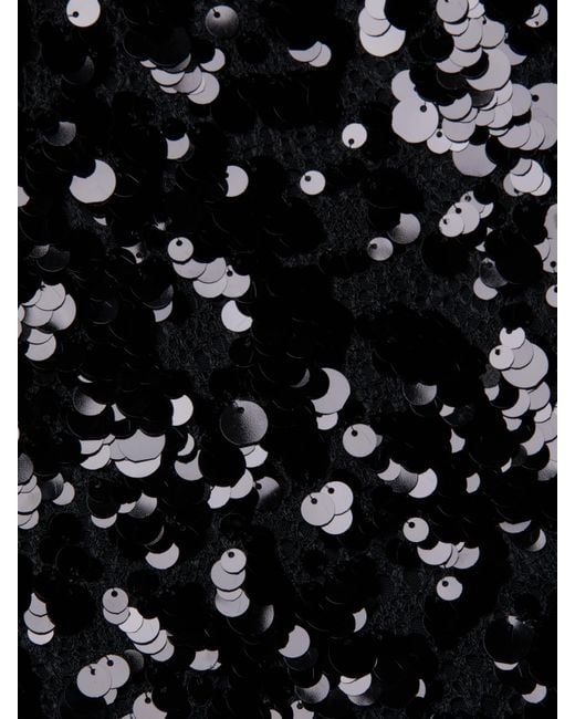 L'Agence Natural Makena Sequin Pencil Skirt