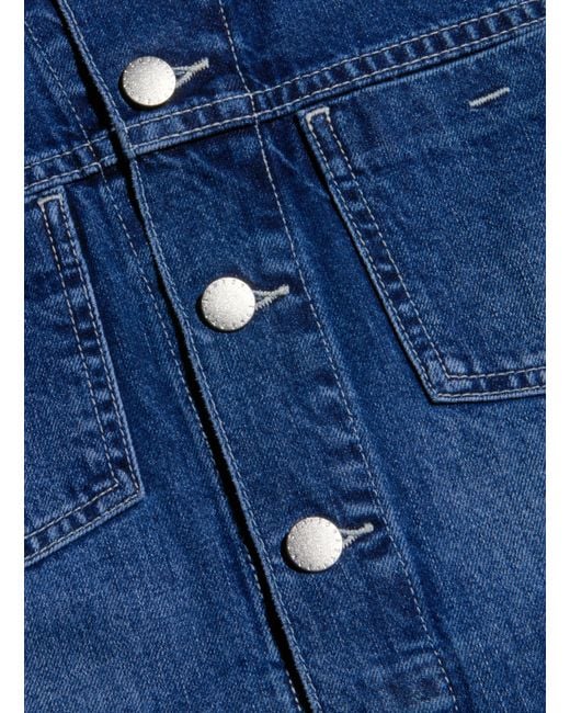 L'Agence Blue Janelle Jean Jacket