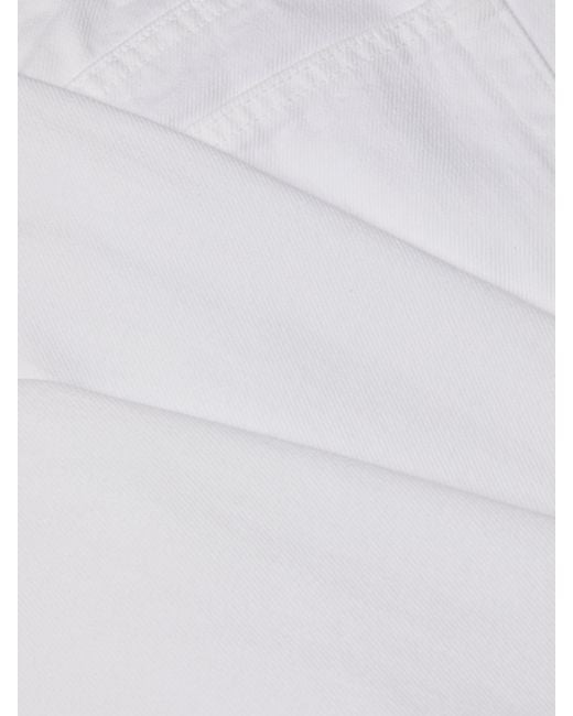 L'Agence White Mallis Bow-Leg Jean