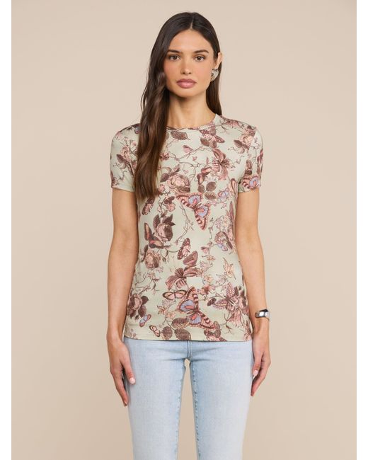 L'Agence Multicolor Ressi Fitted T-Shirt