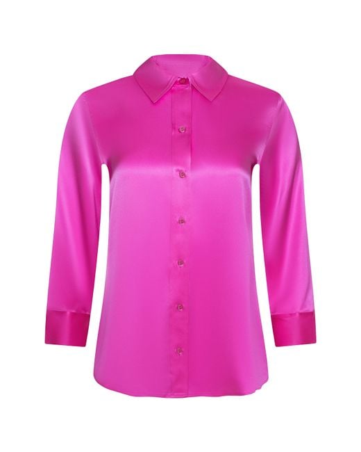 Chemisier En Soie Dani L'Agence en coloris Pink