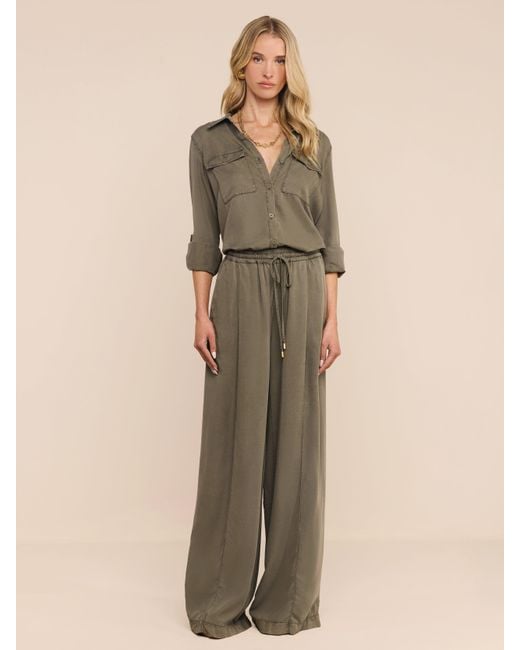 L'Agence Green Pearson Shirt