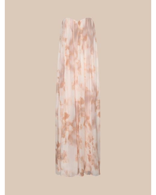 L'Agence Natural Raine Strapless Gown