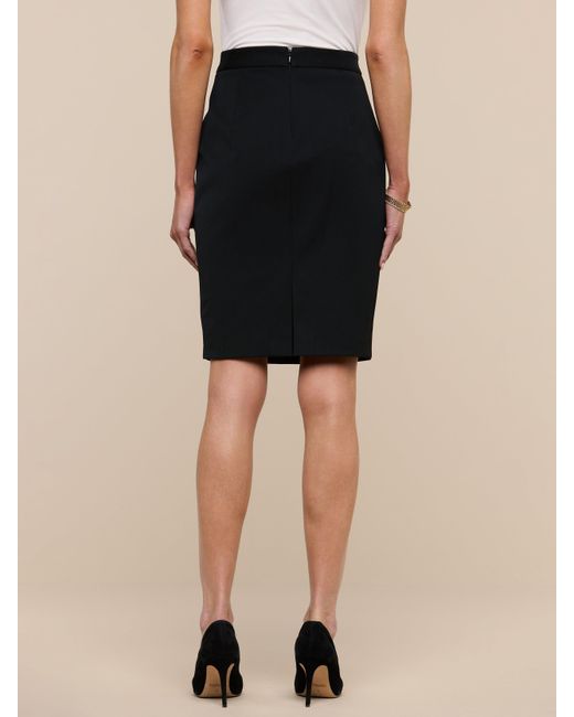 L'Agence Black Olyvia Pencil Skirt
