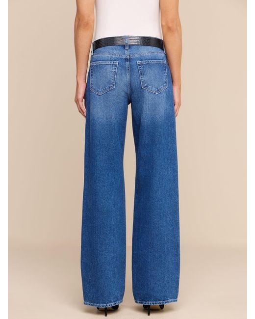 L'Agence Blue Christel Wide-Leg Jean