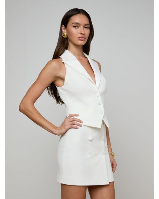 L'Agence White Tomi Vest