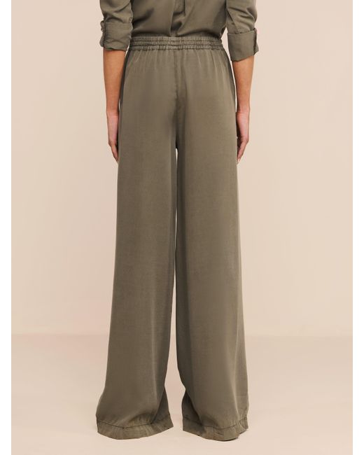 L'Agence Green Connie Drawstring Trouser