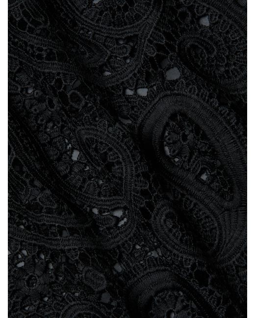 L'Agence Black Ansley Cover-Up Dress