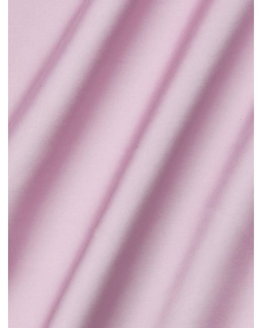 Robe Longue En Satin Akiya, Lilas Glacé L'Agence en coloris White