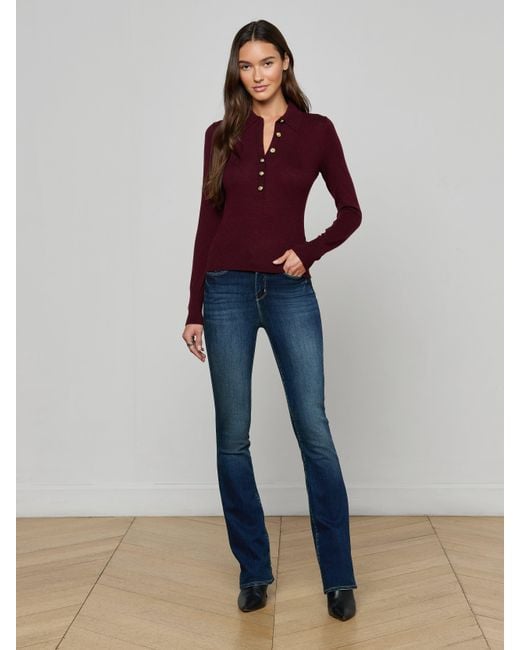 Sterling Sweater L'Agence en coloris Purple