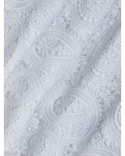 L'Agence White Ansley Cover-Up Dress