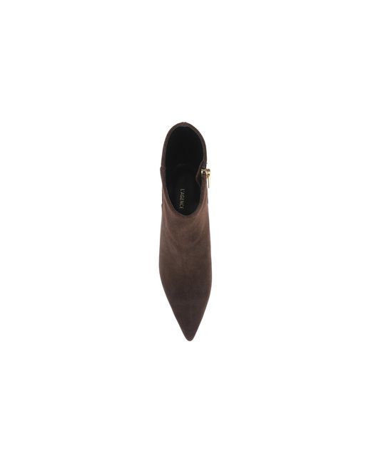 L'Agence Black Lilly Kitten-Heel Bootie