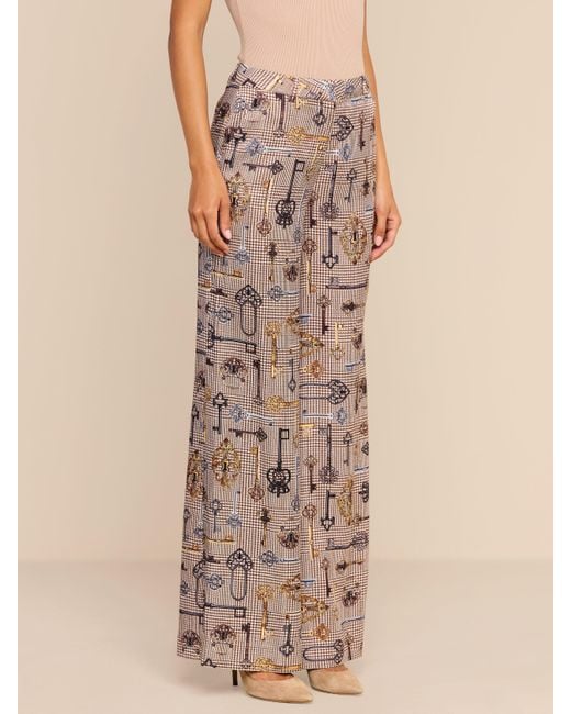 L'Agence Natural Pilar Wide-Leg Pants