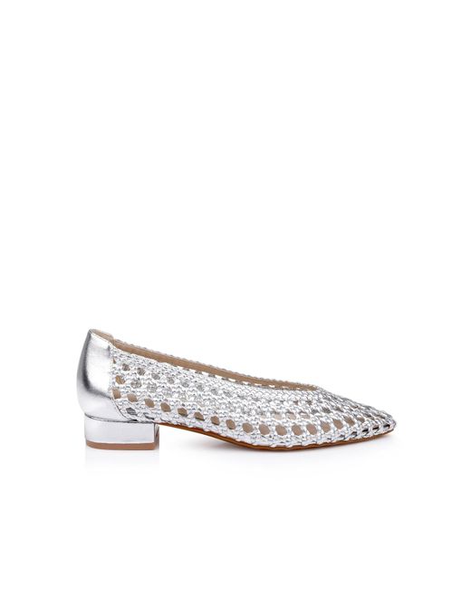 L'Agence White Alsace Ballet Flat