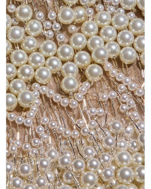 L'Agence Natural Rogan Pearl Fringe Top