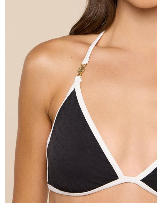 L'Agence Natural Annabelle Bikini Top