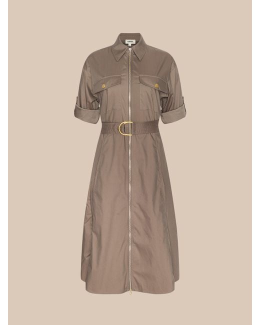 L'Agence Natural Callen Shirt Dress