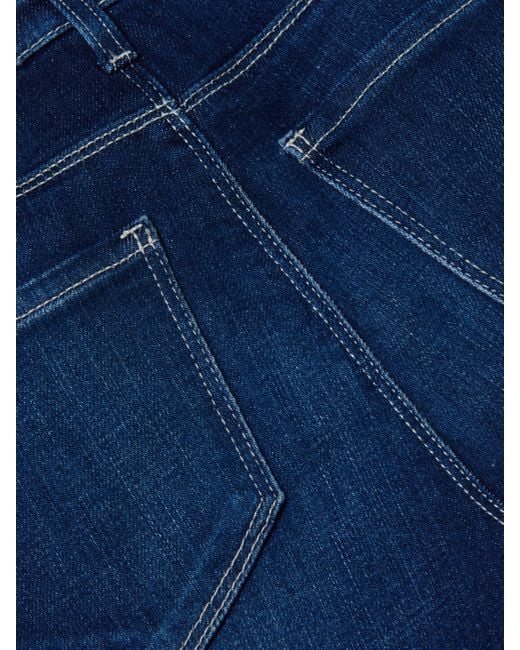 L'Agence Blue Ruth Straight-Leg Jean