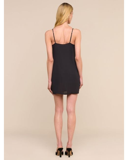 L'Agence Multicolor Raye Slip Lining Dress