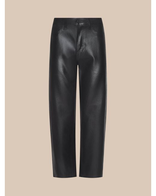 L'Agence Multicolor Mallis Coated Bow-Leg Jean