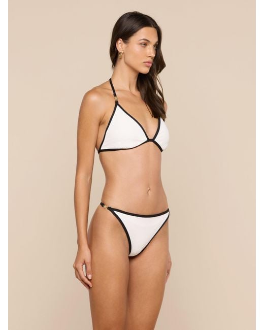 L'Agence Natural String Bikini Bottom