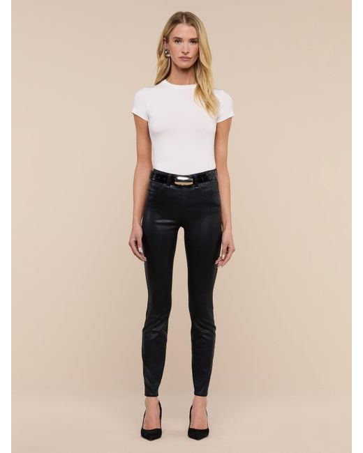 L'Agence Gray Marguerite Coated Jean