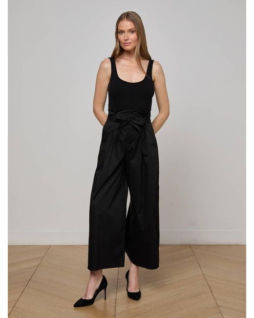 L'Agence Black Lowen Pants