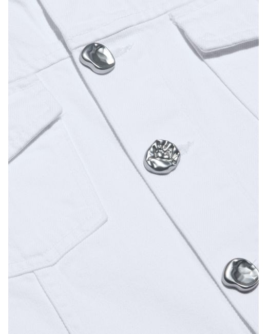 L'Agence White Anouk Jean Jacket