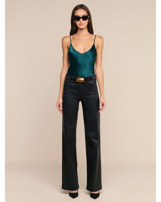 L'Agence Green Lexi Silk Camisole