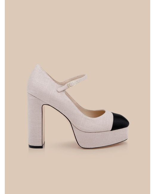 L'Agence White Lilles Platform Pump