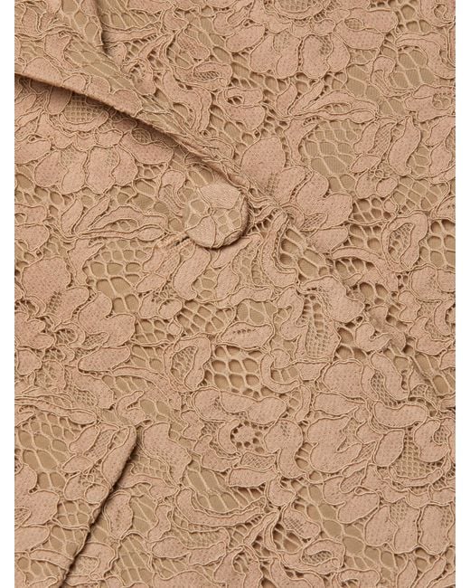L'Agence Natural Chamberlain Lace Blazer