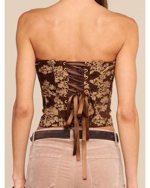 L'Agence Natural Paulette Corset Top