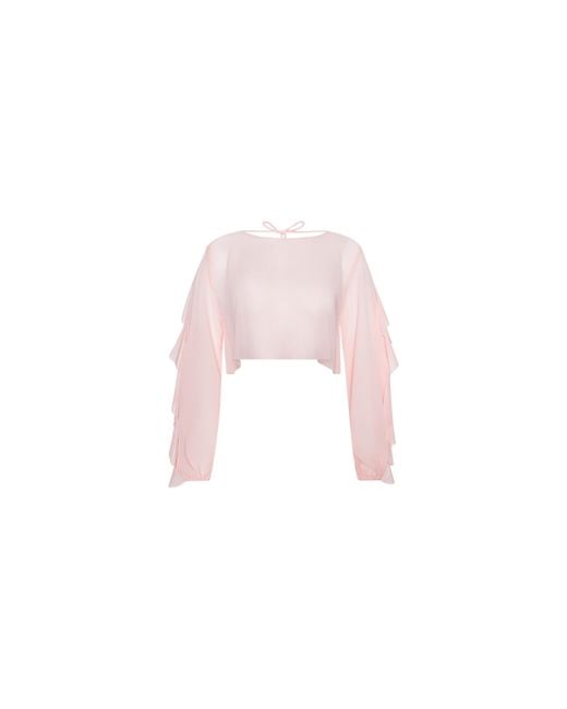 L'Agence Natural Ambala Cover-Up Top