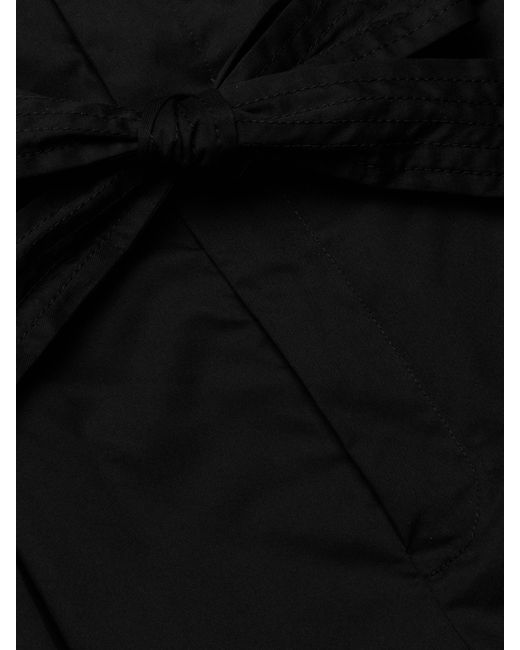 L'Agence Black Damira Poplin Short