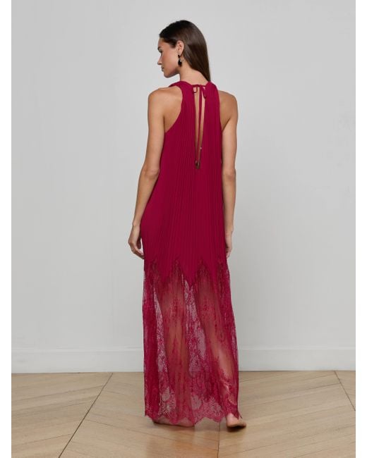 L'Agence Red 'Agence Adalynn Cover-Up Dress