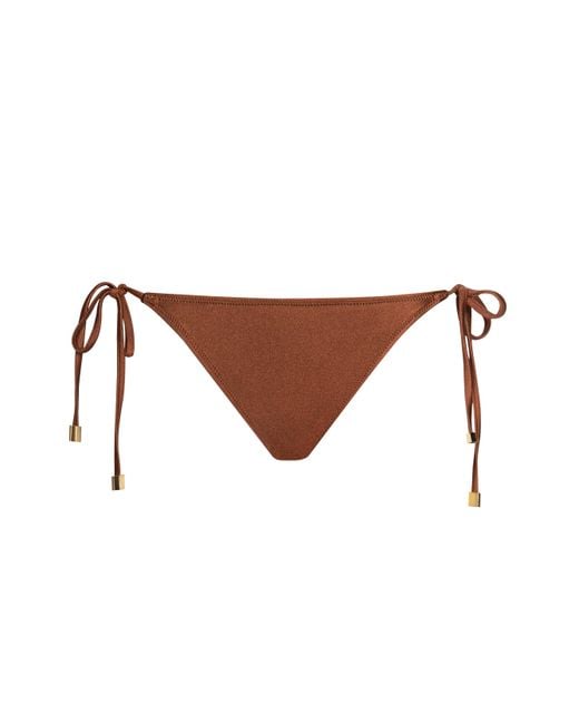 L'Agence Multicolor Britt Tie-Side Bikini Bottom