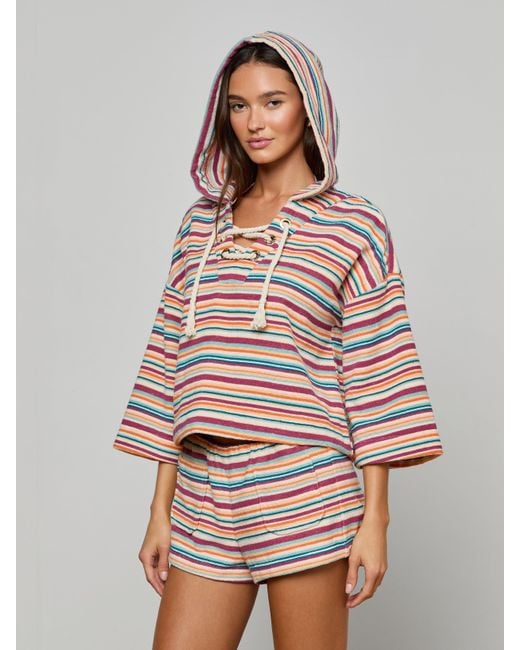 L'Agence Multicolor Lee Cover-Up Poncho