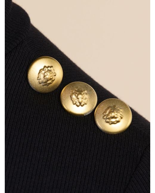 L'Agence Black Aja Turtleneck
