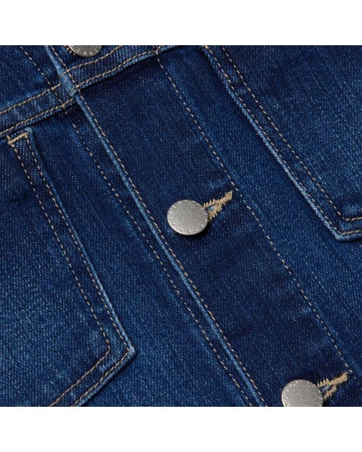 L'Agence Blue Janelle Jean Jacket