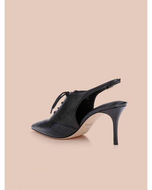 L'Agence Natural Shreya Leather Slingback Pump