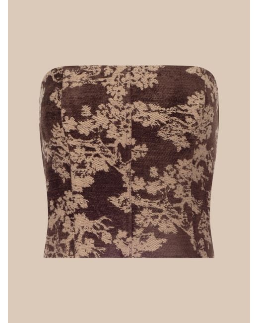 L'Agence Natural Paulette Corset Top